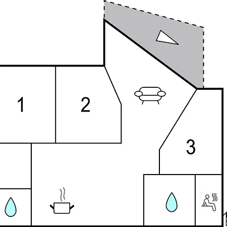 Apartamento Lovely In With Sauna
